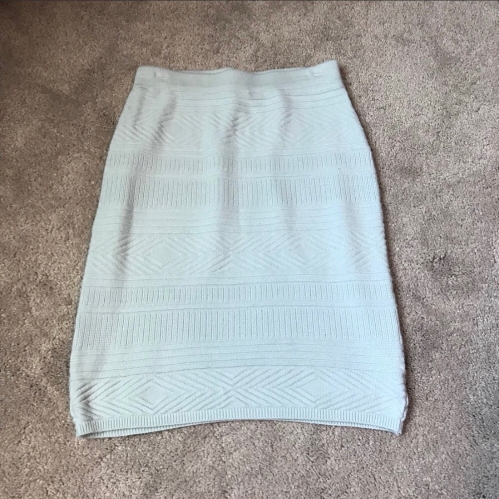 Mint Textured body con skirt